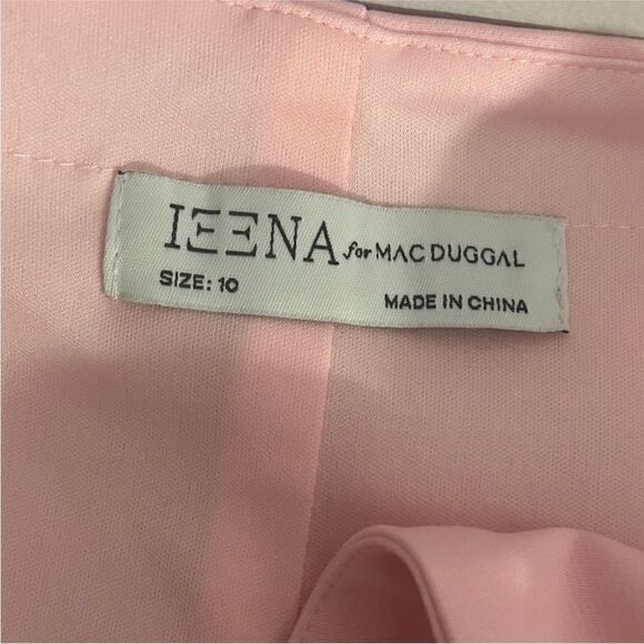 Mac Duggal 55692 Ruffled Faux Tuxedo Mini Dress - Size 10 - Picture 11 of 12